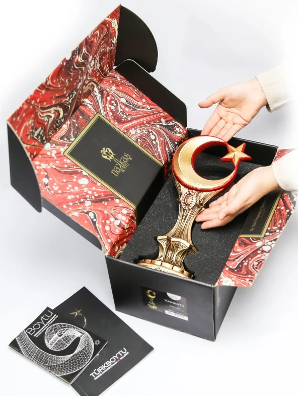 TÜRKBOYTU Biblo Antik Sarı Battal Boy - Resim 6