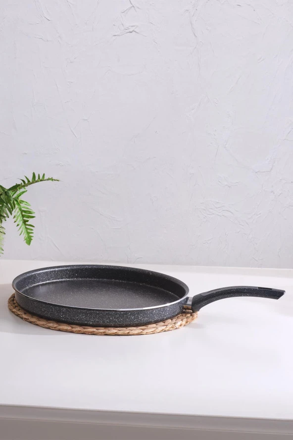 Krep Tava 28 Cm Granit Pankek Pizza Tavası ürün görseli 1