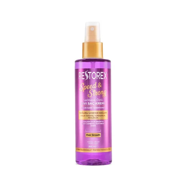 Restorex Speed and Strong Sarmaşık Özlü Sıvı Saç Kremi 200ml ürün görseli 1