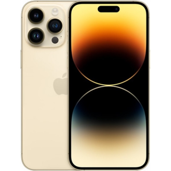 Apple iPhone 14 Pro (128 GB) Gold E-SIM ( İthalatçı Garantili ) ürün görseli 1
