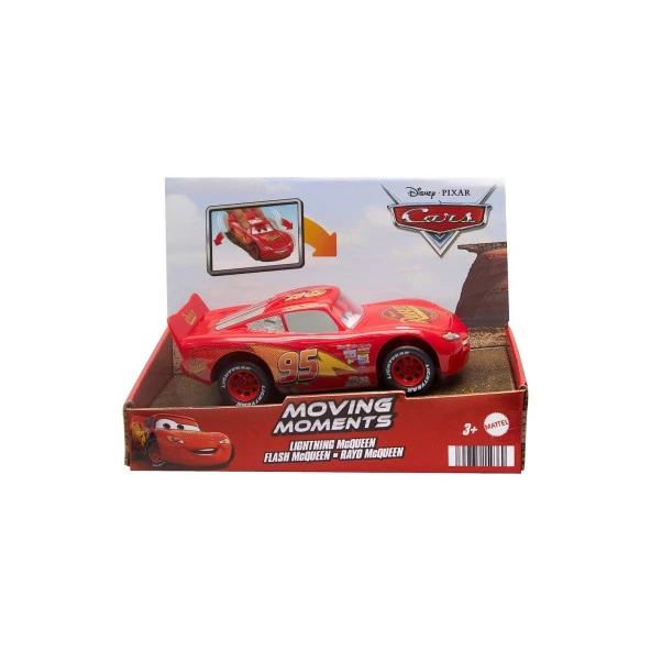 Mattel Cars Hareketli Dostlar Şimşek McQueen - Resim 2