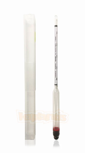 Eurodensimeter 0-20 Bomemetre Hidrometre Yoğunluk Ölçer - Resim 5