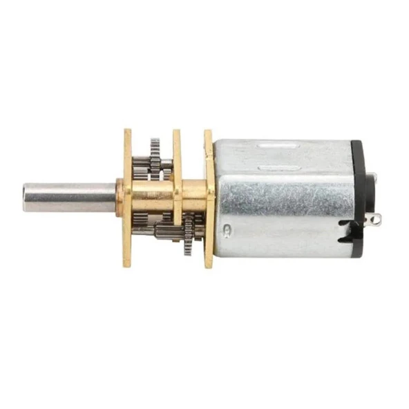 12V 200 Rpm Redüktörlü Mikro DC Motor N20 - Resim 3