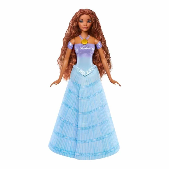 Mattel Disney Küçük Deniz Kızı Dönüşebilen Kıyafet Değiştiren Ariel Bebek ürün görseli 1