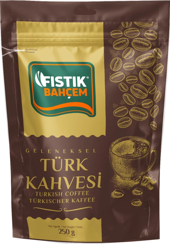 Fıstık Bahçem Türk Kahvesi 250 Gr ürün görseli 1