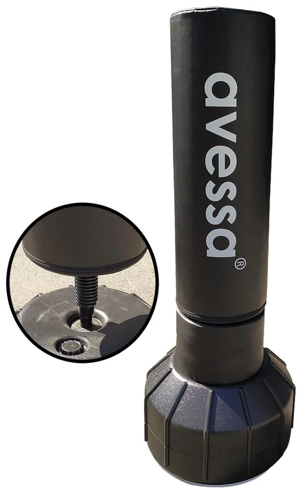 Avessa Mb-53020 Boks Vurma Standı Yaylı 180 cm Siyah ürün görseli 1