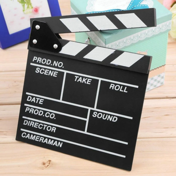 Mini Boy Dekoratif Sinema Klaket ürün görseli 1
