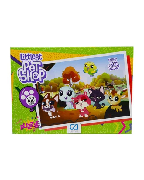 Littlest Pet Shop 100 Parça Çocuk Puzzle ürün görseli 1