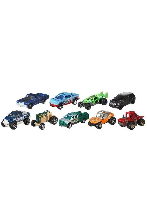 Matchbox Araba Seti 9 Lu Paket (Karışık Model) - Resim 5