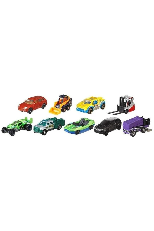 Matchbox Araba Seti 9 Lu Paket (Karışık Model) - Resim 6