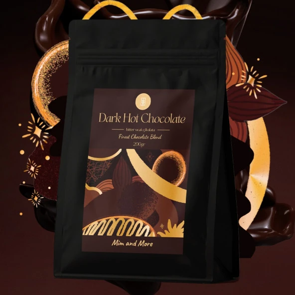 Dark Hot Chocolate - Bitter Sıcak Çikolata, 200 gr ürün görseli 1
