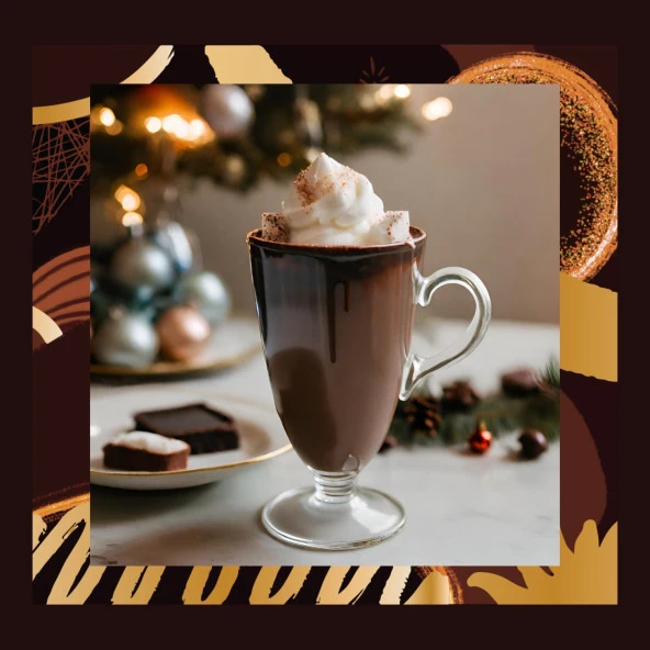 Dark Hot Chocolate - Bitter Sıcak Çikolata, 200 gr - Resim 3