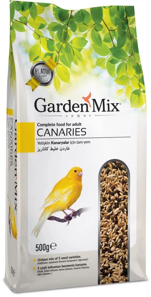 GARDENMİX PLATİN KANARYA YEMİ 500g Skt:01/2028 ürün görseli 1