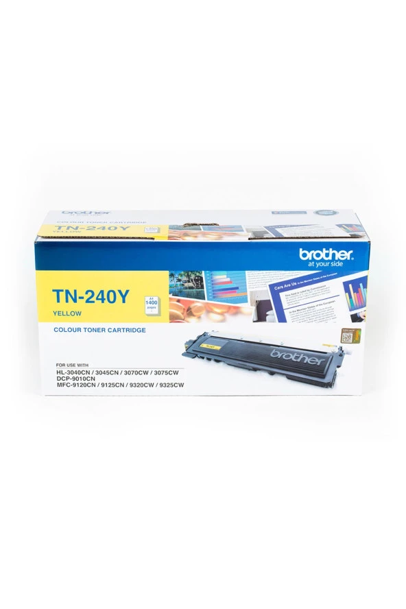 TN-240Y 1400 Sayfa Kapasiteli Sarı Toner ürün görseli 1