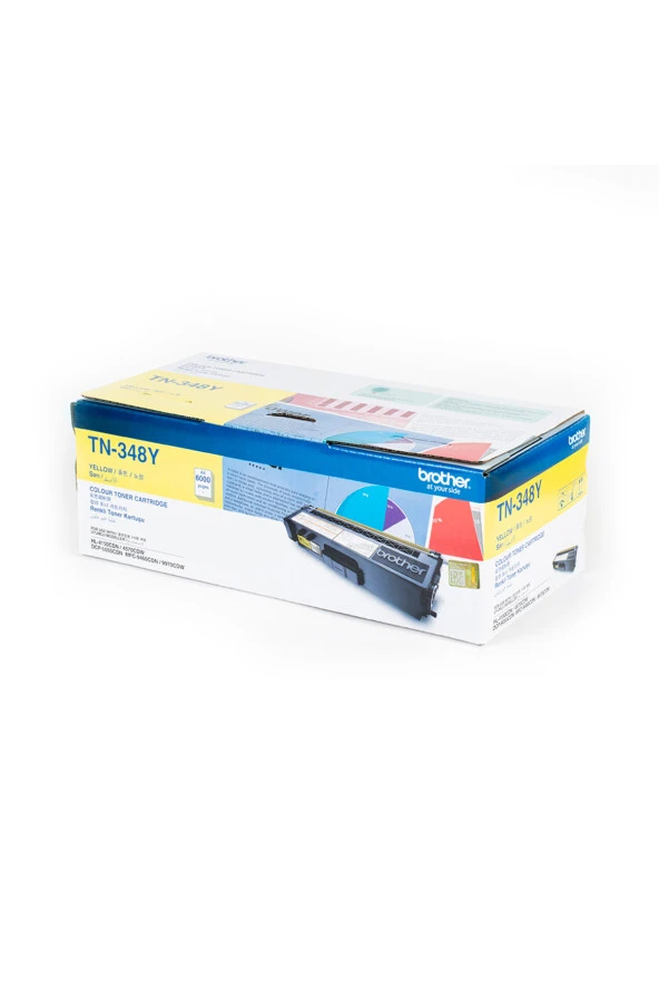 TN-348Y 6000 Sayfa Kapasiteli Sarı Toner - Resim 2