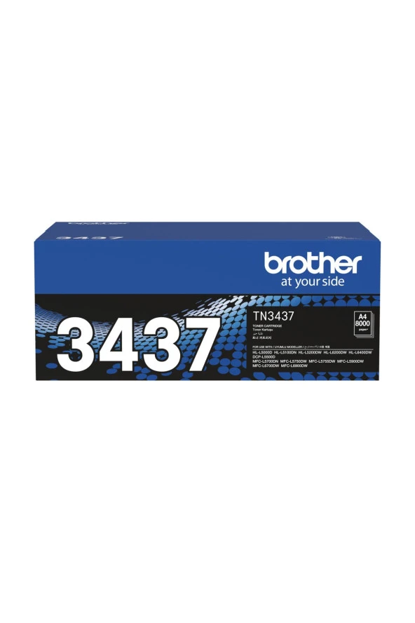 TN-3437 8000 Sayfa Kapasiteli Siyah Toner ürün görseli 1