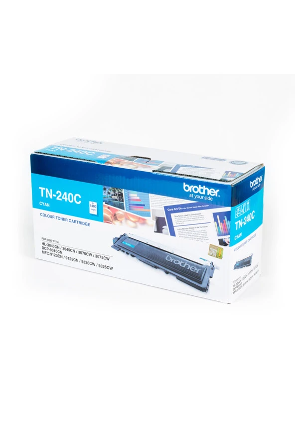 TN-240C 1400 Sayfa Kapasiteli Mavi Toner - Resim 2
