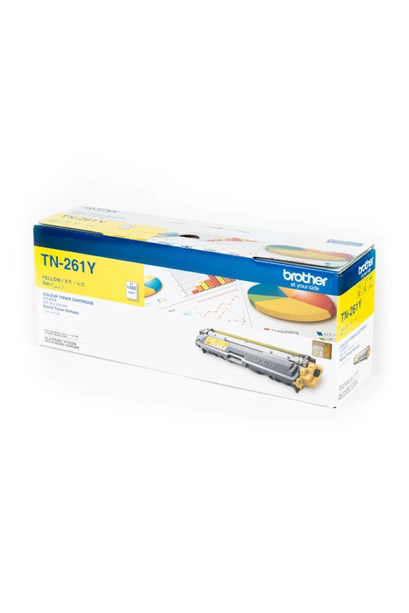 TN-261Y 1400 Sayfa Kapasiteli Sarı Toner - Resim 2