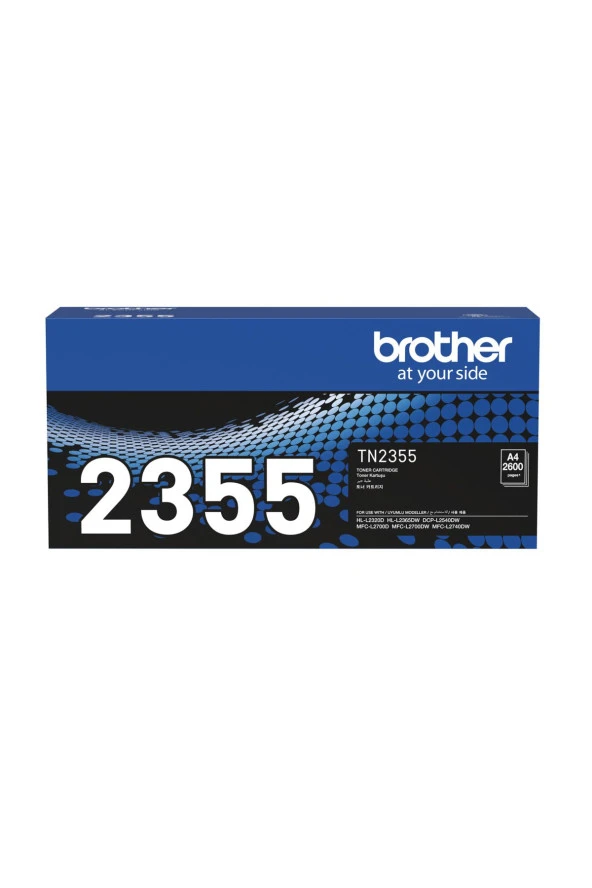 TN-2355 2600 Sayfa Kapasiteli Siyah Toner ürün görseli 1