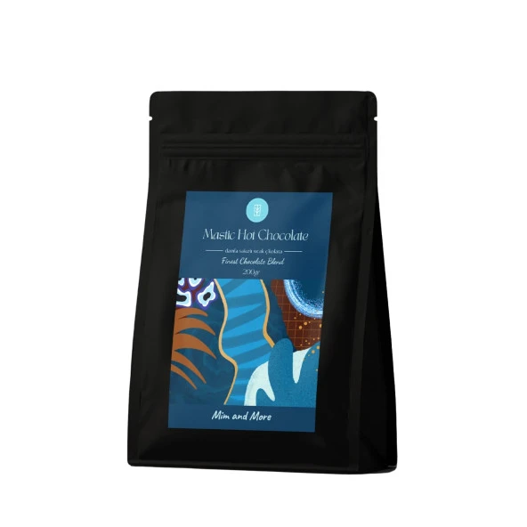 Mim and More Damla Sakızlı Sıcak Çikolata Mastic Hot Chocolate 200 Gr ürün görseli 1