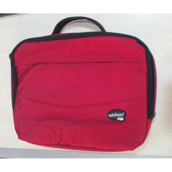 10.1'' ADDİSON NETBOOK EVRAK ÇANTASI KIRMIZI-YENİ GİBİ ürün görseli 1