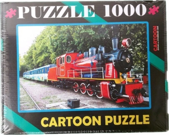hayal sepeti 1000 Parça Puzzle Tren ürün görseli 1