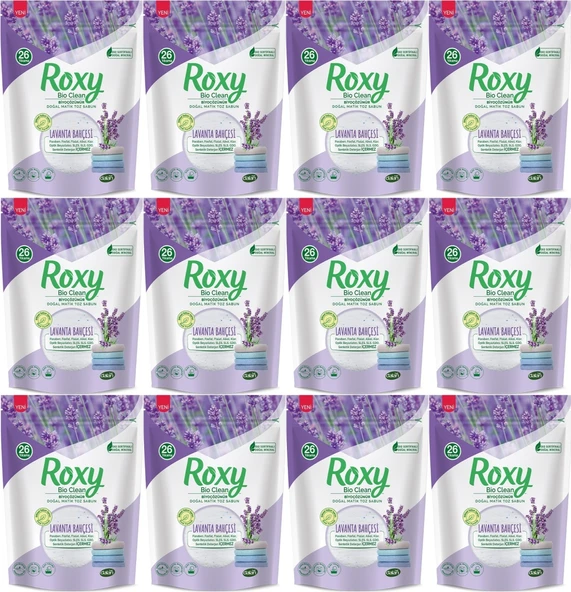 Dalan Roxy Bio Clean Matik Sabun Tozu 800GR Lavanta Bahçesi (12 Li Set) (312 Yıkama) ürün görseli 1