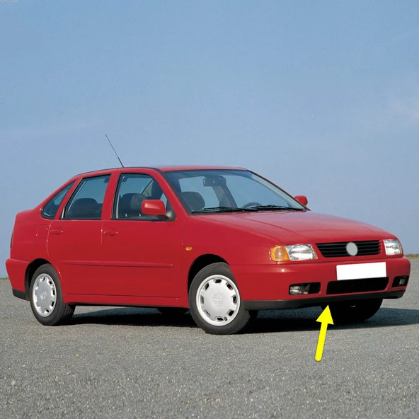 VW Polo Classic 1996-2002 Ön Tampon Alt Spoyleri Karlık 6K5805903B ürün görseli 1