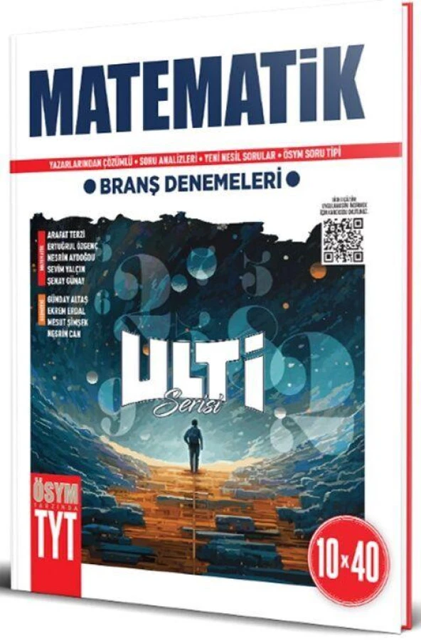 TYT Matematik Ulti Serisi 10 x 40 Branş Denemeleri Bes Yayınları ürün görseli 1