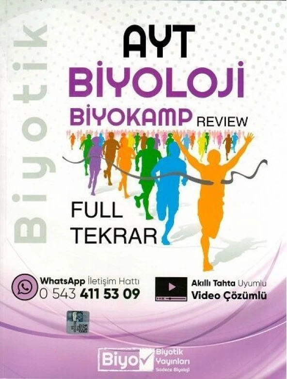 AYT Biyoloji Full Tekrar Biyotik Yayınları ürün görseli 1