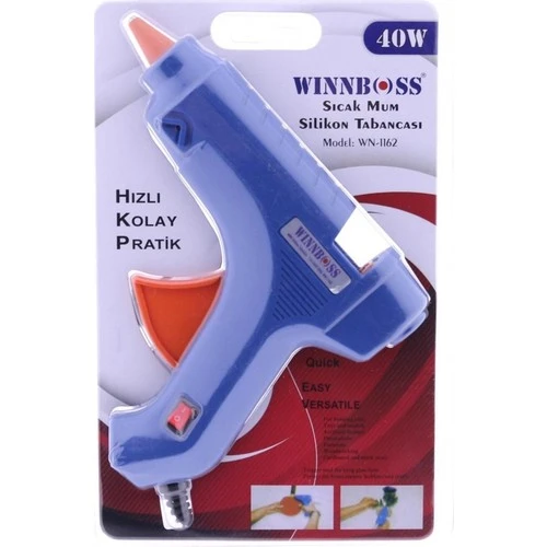 Winnboss Wn-1162M 40 Watt Sıcak Mum Silikon Tabancası On/Off Switch ürün görseli 1