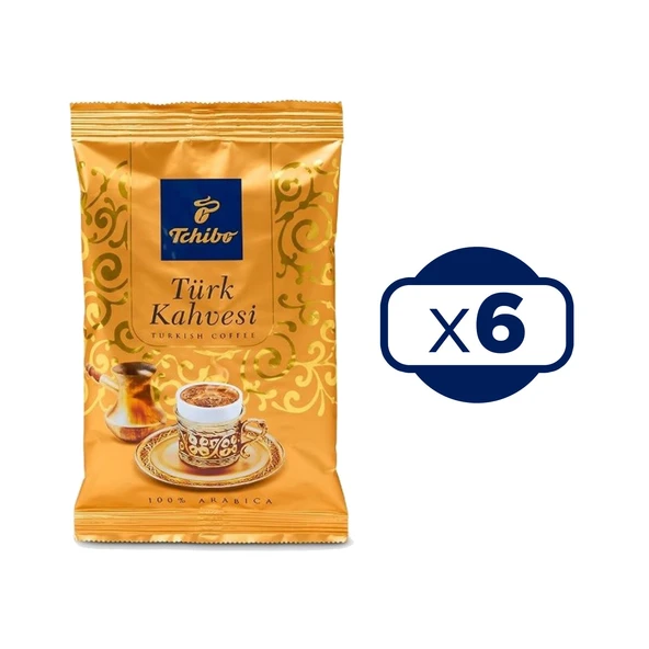 Tchibo Türk Kahvesi 100 gr x 6 Adet ürün görseli 1