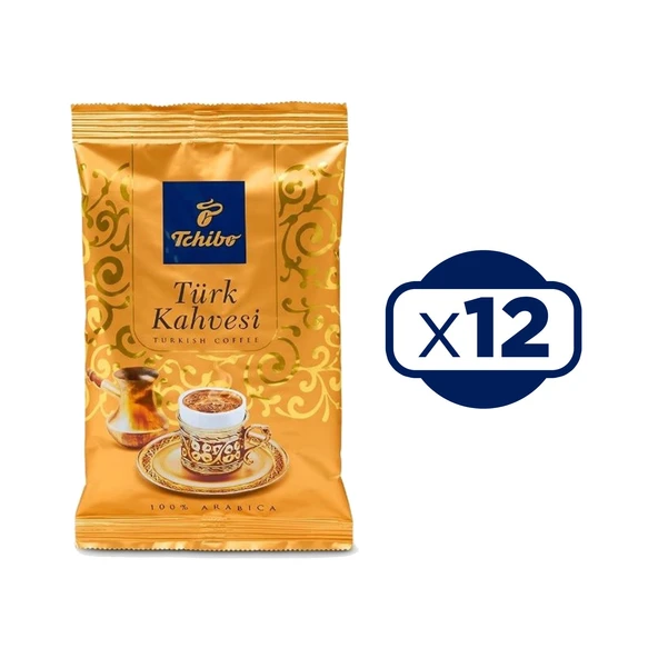Tchibo Türk Kahvesi 100 Gr x 12 Adet ürün görseli 1
