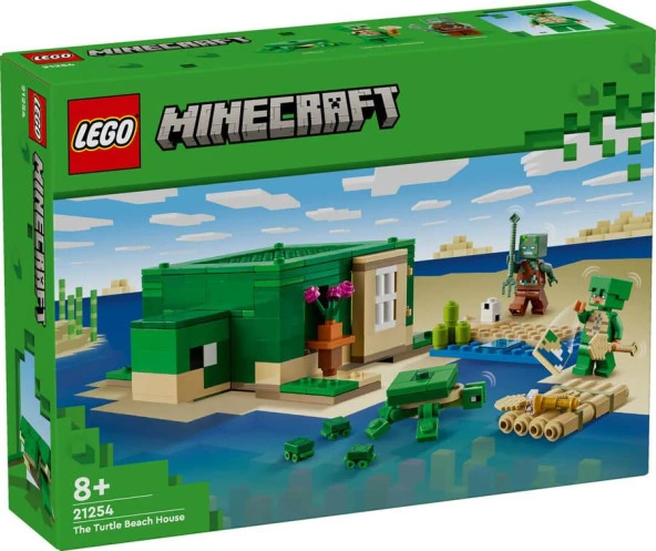 Lego Minecraft 21254 The Turtle Beach House ürün görseli 1