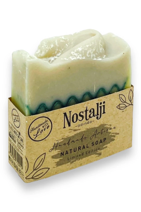 Nostalji Adında (%100 El Yapımı) Kantaron,Aynisefa Kudret Narı Hamam Banyo Sabunu 110gr ürün görseli 1