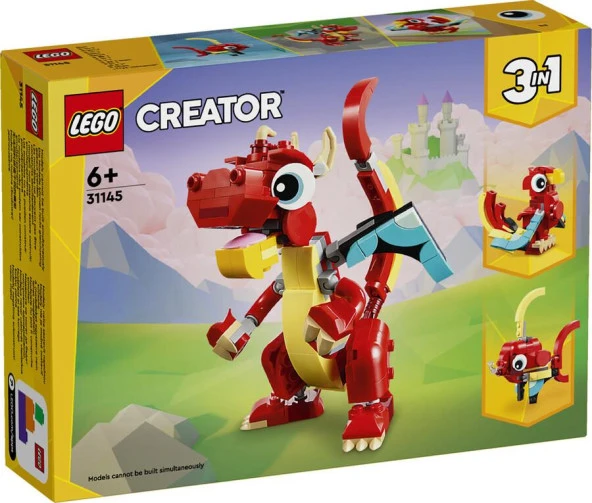 Lego Creator 31145 Red Dragon ürün görseli 1