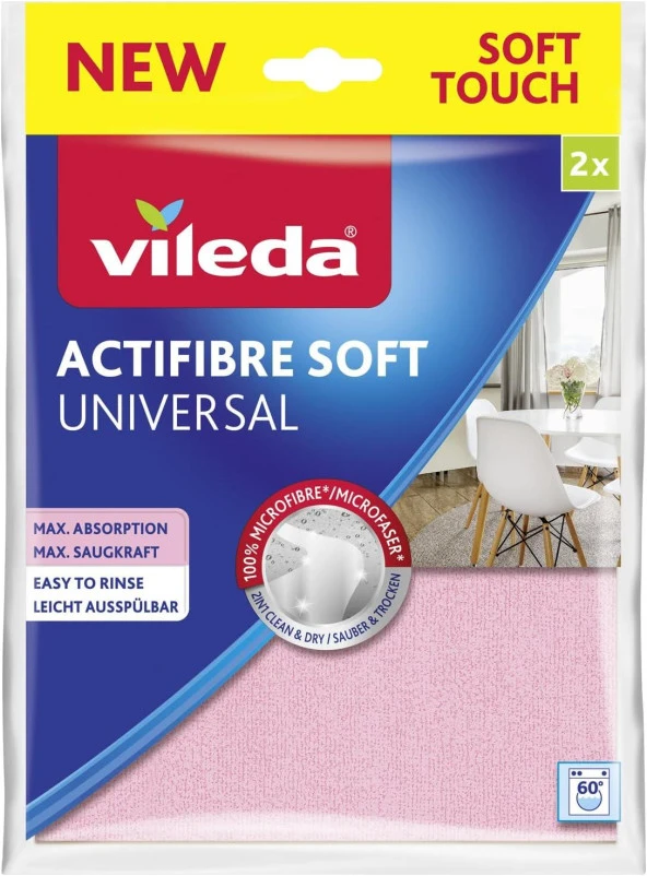 VİLEDA  ACTİFİBRE BEZ 2 Lİ 148674 ürün görseli 1