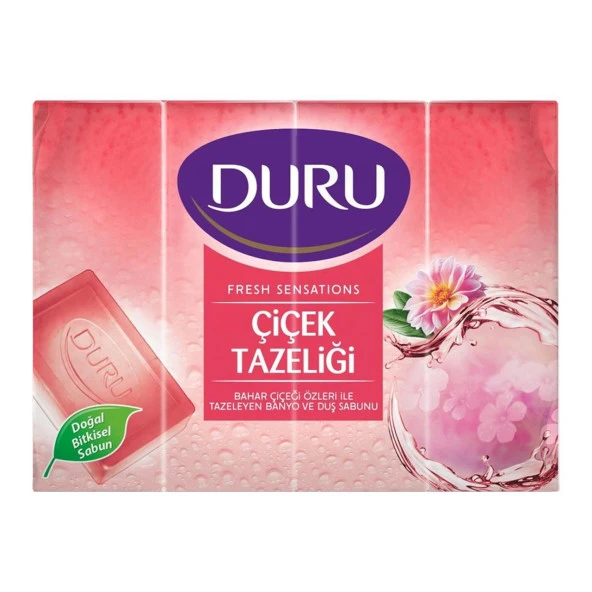 Duru Fresh Tazeleyici Duş Sabunu Çiçek Tazeliği 4x160 Gr ürün görseli 1