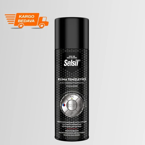 Selsil Arabalar İçin Klima Temizleyici Sprey - Sigara Ve Kötü Koku Giderici 150 ML ürün görseli 1