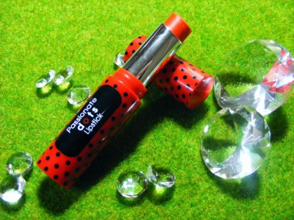 Flormar Passionate Dots Lipstick Pd23  KIRMIZI - Resim 2