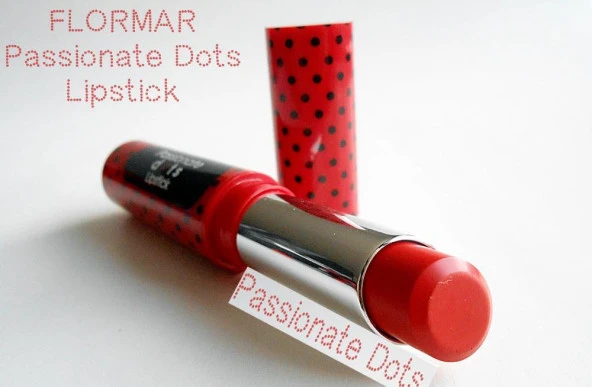 Flormar Passionate Dots Lipstick Pd23  KIRMIZI - Resim 3
