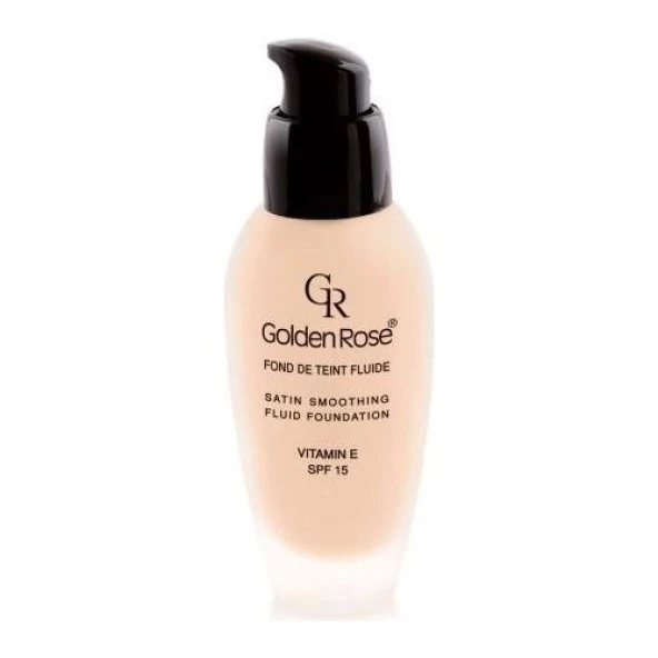 Golden Rose Satin Smoothing Fluid Likit Fondöten No 27 Spf 15 - 34 ml ürün görseli 1