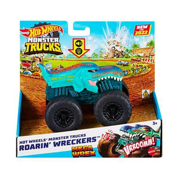Hot Wheels Monster Trucks 1:43 Kükreyen Arabalar (Karışık Model 1 Adet) ürün görseli 1