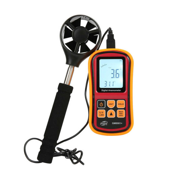 Benetech GM8901+ Dijital Anemometre Hava Debi Ölçer ürün görseli 1