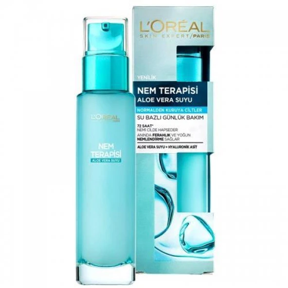 Loreal Nem Terapisi Aloe Vera Suyu Normalden Kuruya Ciltler 70 ml ürün görseli 1