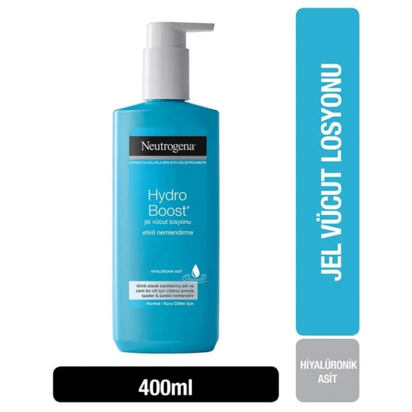 Neutrogena Hydro Boost Jel Vücut Losyonu 400 Ml - Resim 3