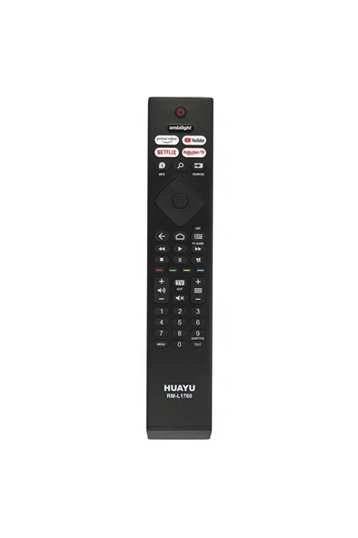 Phılıps LCD LED Kumanda Phılıps Ambılıght Prime Vıdeo Youtube Netflix Rakuten Tv Tuşlu ürün görseli 1