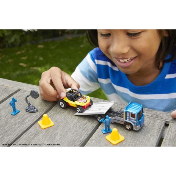 Matchbox Hitch Haul (Karışık Model 1 Adet) - Resim 2