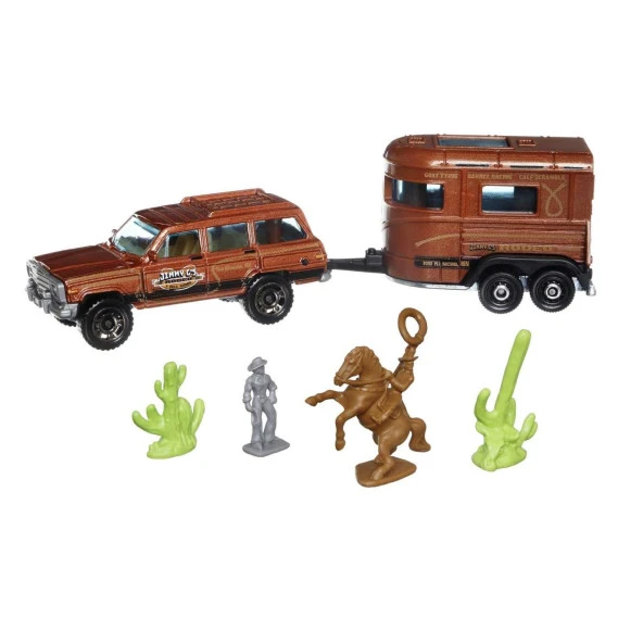 Matchbox Hitch Haul (Karışık Model 1 Adet) - Resim 7