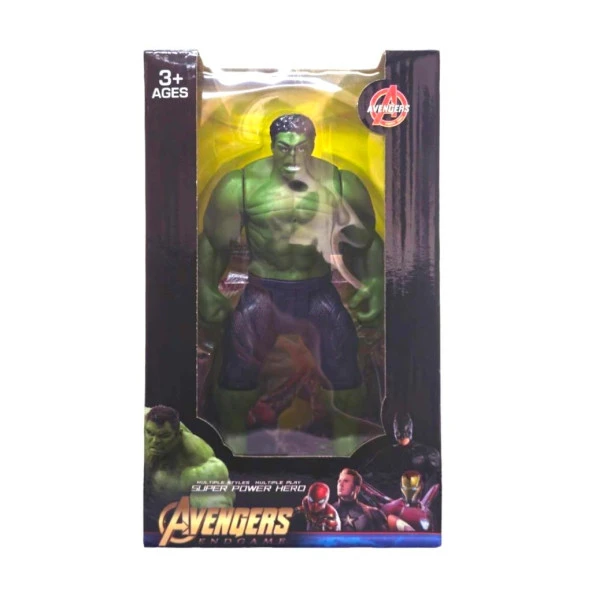 Ethem Oyuncak Yeşil Hulk Tekli Figür 2158-1 - Resim 5